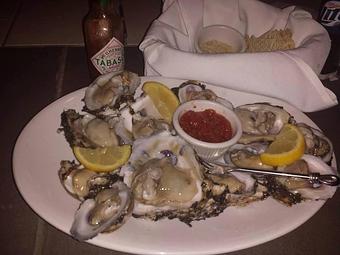 Product: Oysters on the half shell - Woody's Tupelo in Tupelo, MS Hamburger Restaurants