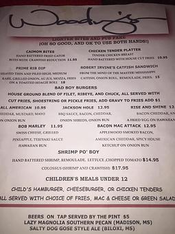 Product - Woody's Tupelo in Tupelo, MS Hamburger Restaurants