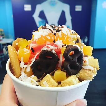 Product - Yeti Frozen Yogurt & Cafe in Syracuse, NY Dessert Restaurants