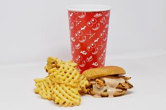 Product: The Grilled Tender Sandwich Combo - Yoop Coop in Marquette, MI American Restaurants