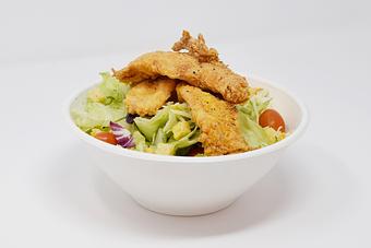 Product: Caesar Salad with Hand Breaded Tender - Yoop Coop in Marquette, MI American Restaurants