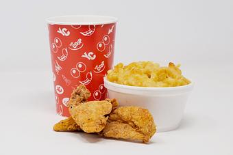 Product: 2 Tenders & Mac-N-Cheese Kids meal - Yoop Coop in Marquette, MI American Restaurants