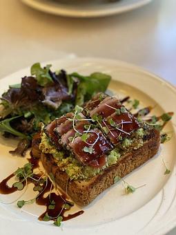 Product: Seared Ahi Toast - M.a.c. 24/7 in Waikiki - Honolulu, HI American Restaurants