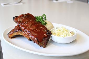 Product: Ribs Plate - M.a.c. 24/7 in Waikiki - Honolulu, HI American Restaurants