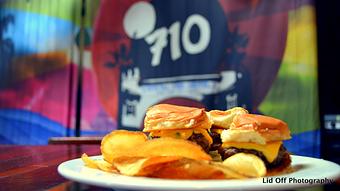 Product: Mini sliders, just $2 on Fridays! - 710 Beach Club in Pacific Beach - San Diego, CA Bars & Grills