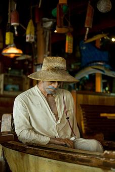Product: Old Man in the Sea in downstairs restaurant. - AJs Seafood & Oyster Bar in West Destin - Destin, FL Seafood Restaurants