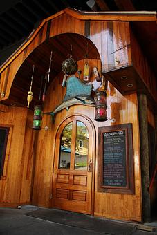 Product: the restaurant entrance - AJs Seafood & Oyster Bar in West Destin - Destin, FL Seafood Restaurants