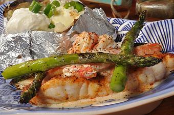 Product: Grouper Oscar - AJs Seafood & Oyster Bar in West Destin - Destin, FL Seafood Restaurants