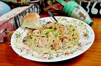 Product: Shrimp Orleans Pasta - AJs Seafood & Oyster Bar in West Destin - Destin, FL Seafood Restaurants
