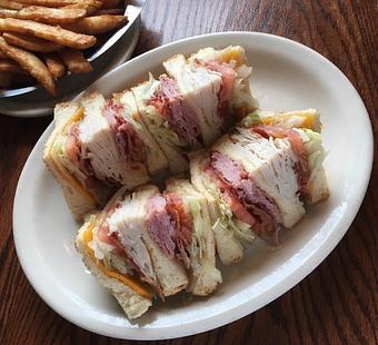 Product: Cowboy Club Sandwich - Alamo Steakhouse in Pigeon Forge, TN Steak House Restaurants