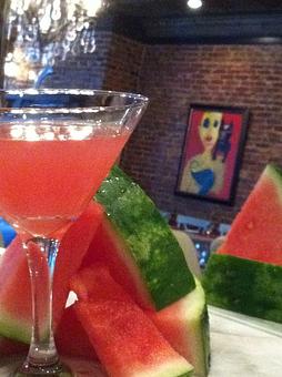 Product: Watermelon Martini - Albany Bistro in Located in the Historic Albany District of Decatur - Decatur, AL American Restaurants