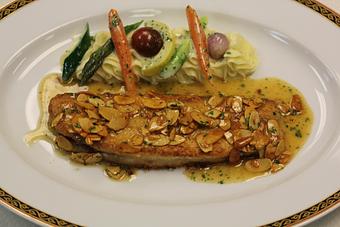 Product: dover sole amandine - Alize in Las Vegas, NV American Restaurants