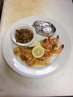 Product: Baked Seafood Combo - Alvaro's Family Restaurant in North Port, FL Pizza Restaurant