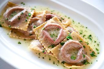 Product: Ravioli Con Bietole - Angelino Restaurant in Sausalito, CA Italian Restaurants