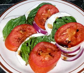 Product: Caprese Salad - Angelos and Vincis in Downtown Fullerton - Fullerton, CA Italian Restaurants