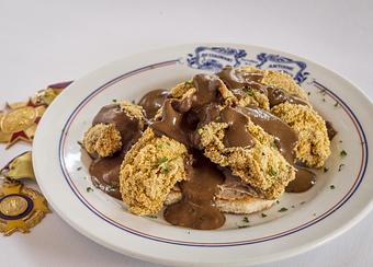 Product: Antoine's Famous Oyster's Foch - Antoine's Restaurant in French Quarter - New Orleans, LA Cajun & Creole Restaurant