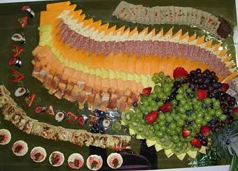 Product: Sushi, cheese, meat platter - Argyles Restaurant in Kitty Hawk, NC Restaurants/Food & Dining
