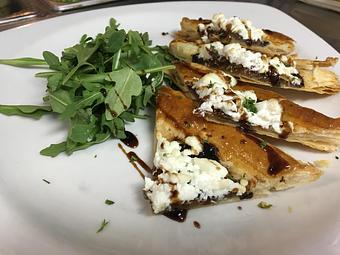 Product: Tarte au chevre et figue - Atmosphere Bistro in East Morningside - Atlanta, GA French Restaurants