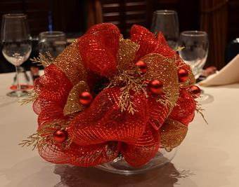 Product: Center piece Holiday preparation at Tradicao  - Avenida Brazil Churrascaria Steakhouse in Clear Lake, Texas - Webster, TX Brazilian Restaurants