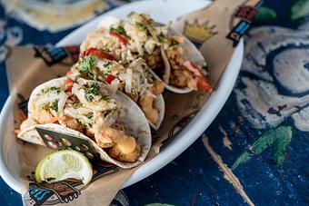 Product: Street Tacos (Shrimp) - B.B. King's Blues Club in Memphis, TN American Restaurants