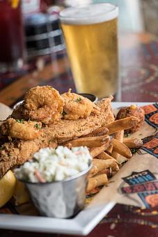 Product: Southern Fried Platter (Catfish and Shrimp) - B.B. King's Blues Club in Memphis, TN American Restaurants