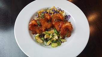 Product: Coconut prawns - Back Bistro in Palladio - Folsom, CA American Restaurants