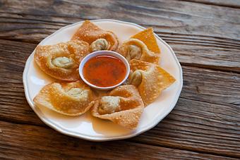 Product: Fried Wonton - Bali Kitchen in Old Sacramento Historic District in Sacramento CA - Sacramento, CA International Restaurants