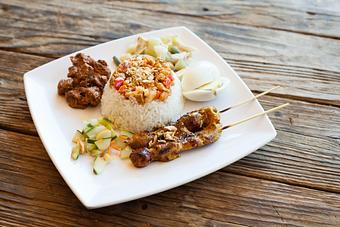 Product: Nasi Rames - Bali Kitchen in Old Sacramento Historic District in Sacramento CA - Sacramento, CA International Restaurants