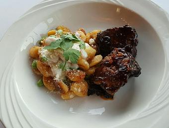 Product: Thai Braised Beef w/ Ramen Gnocchi - Banana Leaf Modern Thai in Mason, OH - Mason, OH Thai Restaurants