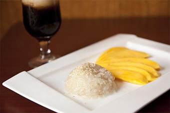 Product: Mango Sticky Rice - Bangkok Thai 9 in Rittenhouse Sq - Philadelphia, PA Thai Restaurants Product: Mango Sticky Rice - Bangkok Thai 9 in Rittenhouse Sq - Philadelphia, PA Thai Restaurants