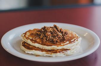 Product - Batter Up Pancakes in Fresno, CA Hamburger Restaurants