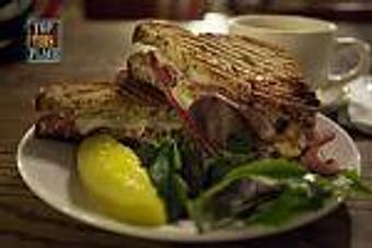 Product: Old Berlin - Mens' favorite panini - Beans in the Belfry in downtown - Brunswick, MD American Restaurants