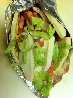 Product: Chicken Pita - Bella Cafe in Grosse Pointe Farms, MI American Restaurants