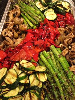 Product: Grilled Vegetables with Balsamic Reduction - Bella Cafe in Grosse Pointe Farms, MI American Restaurants