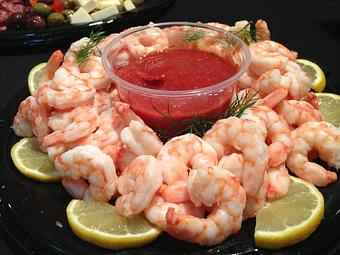 Product: Deluxe Shrimp Cocktail - Bella Cafe in Grosse Pointe Farms, MI American Restaurants