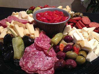 Product: Deluxe Antipasto Platter - Bella Cafe in Grosse Pointe Farms, MI American Restaurants