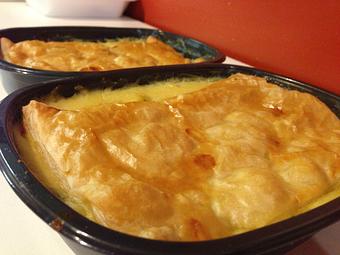 Product: Take and Chicken Pot Pie - Bella Cafe in Grosse Pointe Farms, MI American Restaurants