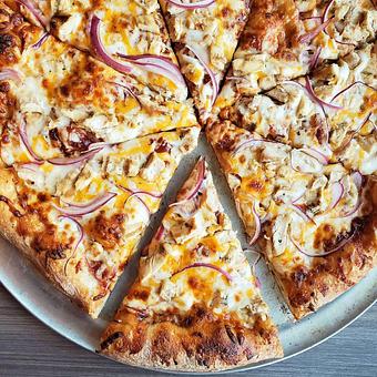 Product: BBQ Chicken Pizza - Bella Milano in Edwardsville, IL Italian Restaurants