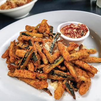 Product: Zucchini Sticks - Bella Milano in Edwardsville, IL Italian Restaurants