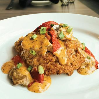 Product: Cajun Gouda Chicken - Bella Milano in Edwardsville, IL Italian Restaurants