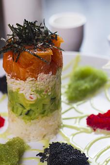 Product: Our famous Ahi Tower - Beluga Japanese Restaurant in Round Rock, TX Japanese Restaurants