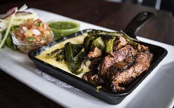 Product: Besito Carne Asada Iron Skillet Tacos - Besito Mexican Restaurant- Roslyn NY in Roslyn, NY Mexican Restaurants