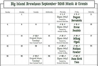 Product: See you in September! - Big Island Brewhaus in Kamuela, HI Mexican Restaurants