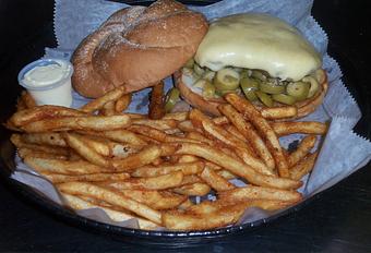 Product: Olive burger - Birch Lodge in Midtown - Grand Rapids, MI American Restaurants