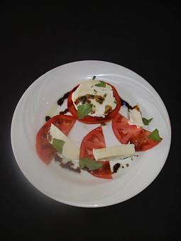 Product: Caprese Salad - Bistro Mezzaluna in Hilton Head Island, SC Restaurants/Food & Dining