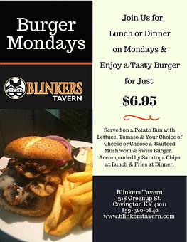 Product - Blinkers Tavern in Roebling Point, Covington, Kentucky - Covington, KY Restaurants/Food & Dining