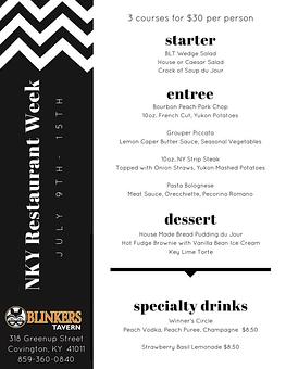 Product - Blinkers Tavern in Roebling Point, Covington, Kentucky - Covington, KY Restaurants/Food & Dining