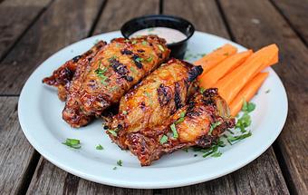 Product: Habanero BBQ Chicken Wings - Blue Agave Restaurante y Tequileria in Baltimore, MD Bars & Grills