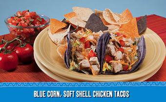 Product: Chicken Tacos - Blue Burrito Grille in Scottsdale Fashion Square Mall - Foodcourt - Scottsdale, AZ Mexican Restaurants