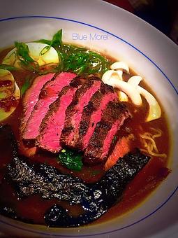 Product: Ramen with Beef - Blue Morel Restaurant and Wine Bar in Morristown, NJ American Restaurants